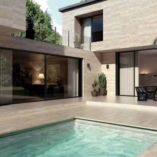Клинкер Exagres Marbles Travertino 33x66,5 см 362001 фото