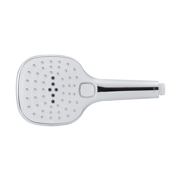 Лейка для ручного душа Qtap Rucni 120х120 мм прямоугольная QTHLA120N3KCW Chrome/White SD00042068 фото