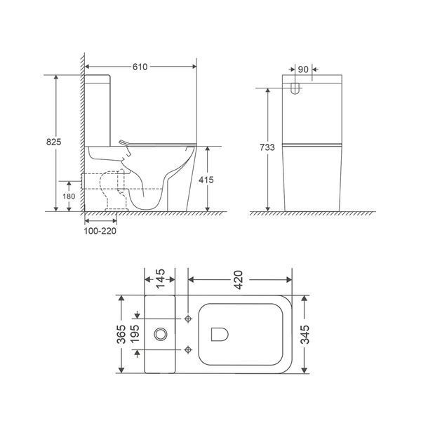 Унітаз підлоговий Qtap Tern Ultra Quiet безобідковий з сидінням Soft-Close QT17226003AW White SD00051948 фото