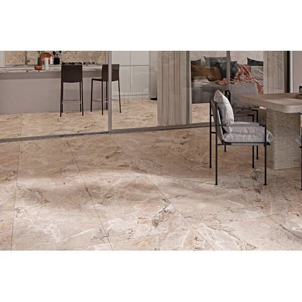 Керамограніт Cersanit Pulsar Beige Matt Rect** 59,8x59,8 см 574981 фото
