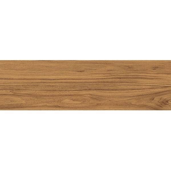 Керамогранит Ceramika Gres Gres Rainwood Brown 17,5x60 см 548363 фото