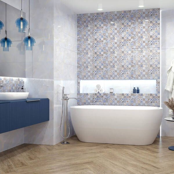Плитка Golden Tile Deco Patchwork Mix DCБ151 30Х60 см 563769 фото