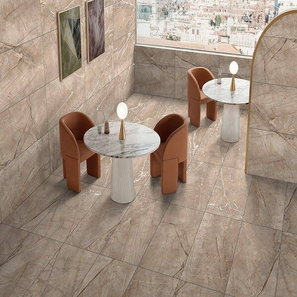 Керамограніт Almera Ceramica-2 Cv Fresh Brown 120x120 см 540626 фото