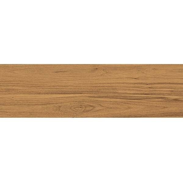 Керамогранит Ceramika Gres Gres Rainwood Brown 17,5x60 см 548363 фото