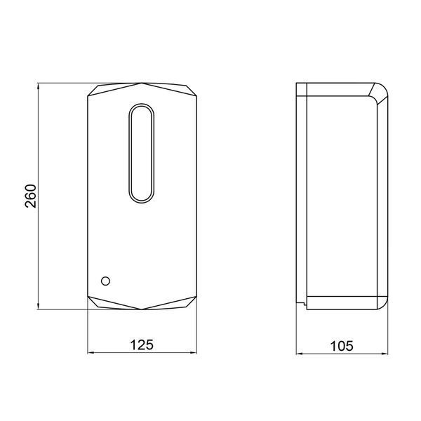 Дезинфектор Qtap Pohodli 6V бесконтактный QT170WH42923 White (Zdrav&iacute;) SD00049037 фото