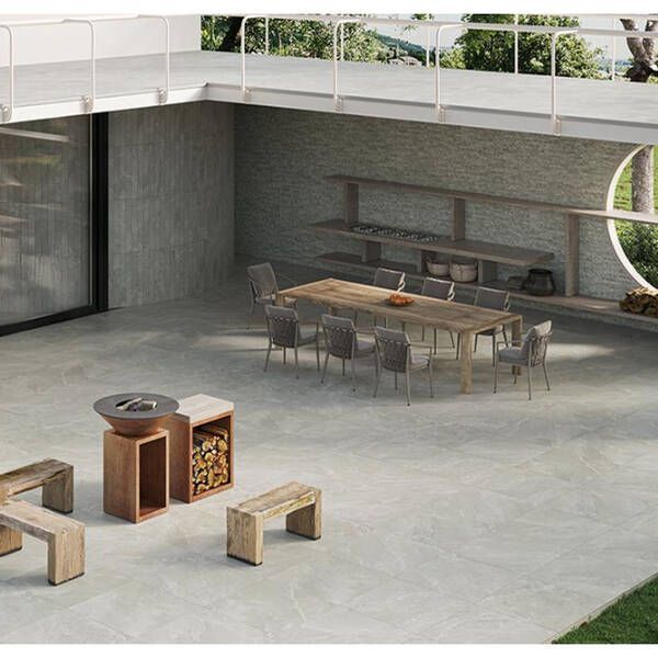 Керамогранит Provenza Salt Stone Eltx Modula Black Iron Rett 60x120 см 539426 фото