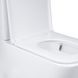 Унітаз підлоговий Qtap Tern Ultra Quiet безобідковий з сидінням Soft-Close QT17226003AW White SD00051948 фото 9