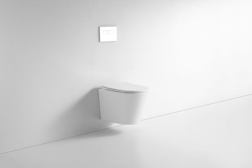 BLATNA N унитаз подвесной (52*36*36,5см, rimless, сиденье duroplast) 95162 фото