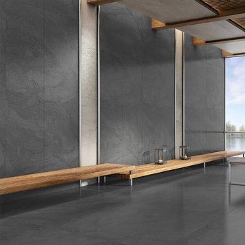 Керамограніт Megagres Atlantis Mat Antrasit Rect 60х120 см 510865 фото