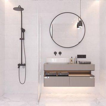 Плитка Golden Tile Doha Світло-Сірий 57G051 30x60 см 473390 фото