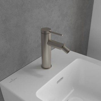 Смеситель для биде Villeroy&Boch Loop&Friends TVB10620115364 никель матовый 594920 фото