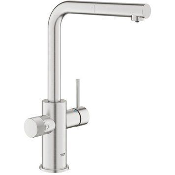Смеситель для кухни Grohe Blue Pure Minta 30590DC0 для подачи технической и фильтрованной воды, суперсталь 568610 фото