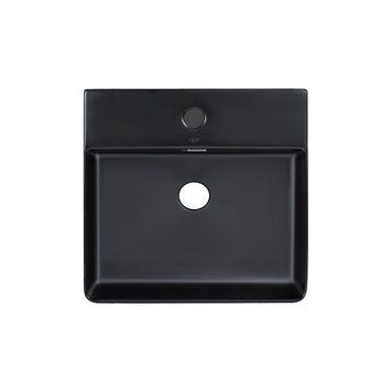 Раковина Qtap Nando LT 500х420х130 Matt black QT12116146AMB SD00052920 фото