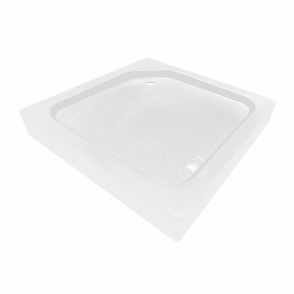 Lidz Душевой поддон KAPIELKA ST90x90х14 низкий квадратный, диаметр слива 52 мм SD00051135 фото