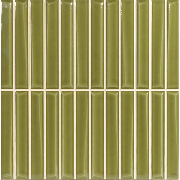 Плитка Monopole Ceramica Melody Olive Brillo 20x20 см 583714 фото