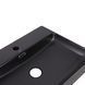 Раковина Qtap Nando LT 500х420х130 Matt black QT12116146AMB SD00052920 фото 5
