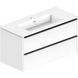 Тумба Devit Comfort 332100W 100 см с раковиной, белая 576499 фото 1