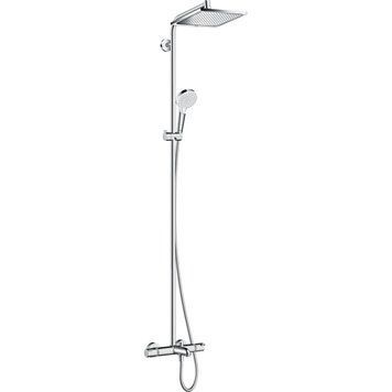 CROMETTA E 240 1jet Showerpipe душова система з термостатом для ванни, хром 54365 фото