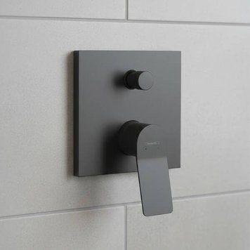 Змішувач прихованого монтажу для ванни Hansgrohe Vivenis 75415340 хром чорний матовий 598124 фото