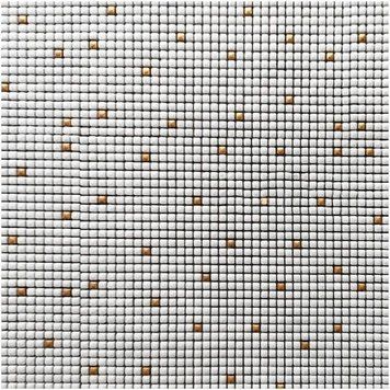 Мозаїка Mozaico De Lux V-Mos VJB-152 White+Gold 30х30 см 546544 фото
