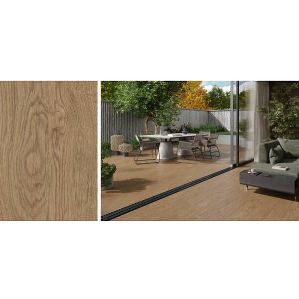 Керамогранит Cersanit Tornwood Brown 18,5x59,8 см 597142 фото
