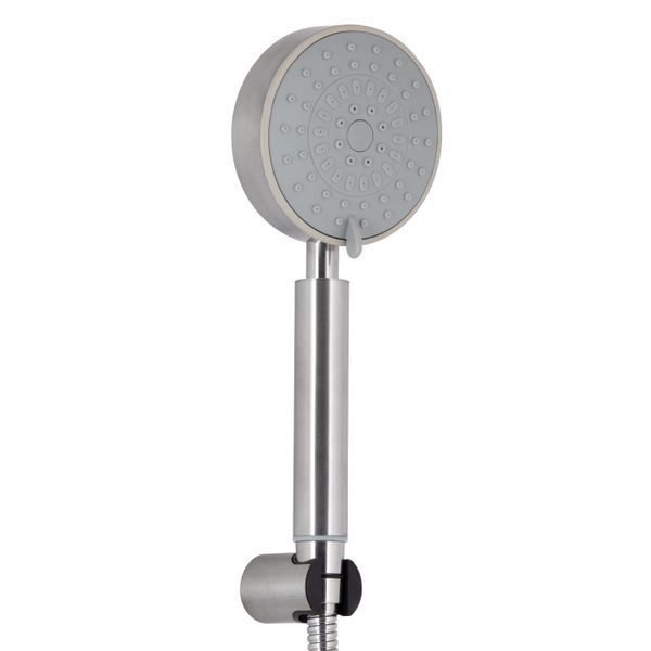 Смеситель для душа Lidz Luna 010 (с душевым гарнитуром) (k35) LDLUN010NKS46095 Nickel SD00052219 фото