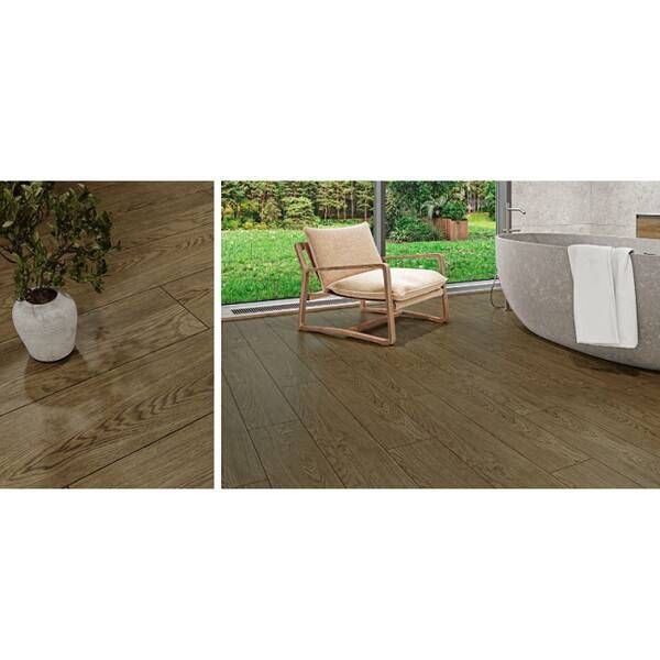 Керамограніт Cersanit Emberwood Brown Mat Rect** 19,8x119,8 см 579343 фото