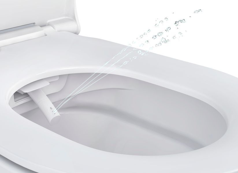 NEMO Rimless унитаз-биде подвесной с электронным управлением, сиденье Slim slow-closing 595*370*400 мм 68535 фото