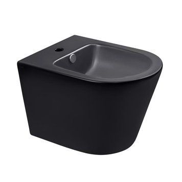 Біде підвісне Qtap Scorpio 515x360x345 Matt black QT1455053FMB SD00042531 фото