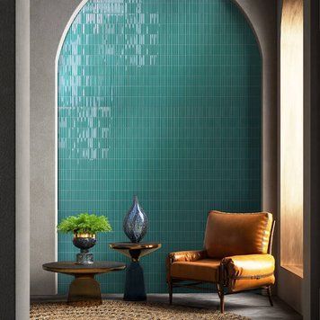 Плитка Monopole Ceramica Melody Turquoise Brillo 20x20 см 583711 фото