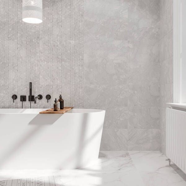 Плитка Golden Tile Gloria Сірий GL2051 30х60 см 563307 фото