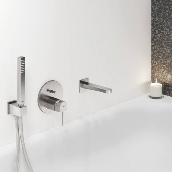 Змішувач прихованого монтажу для ванни/душу Grohe Plus 24060DC3 суперсталь 563468 фото