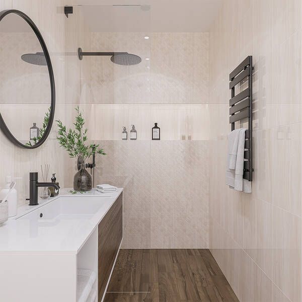 Плитка Golden Tile Lucky бежевый LU1051 25х40 см 511130 фото