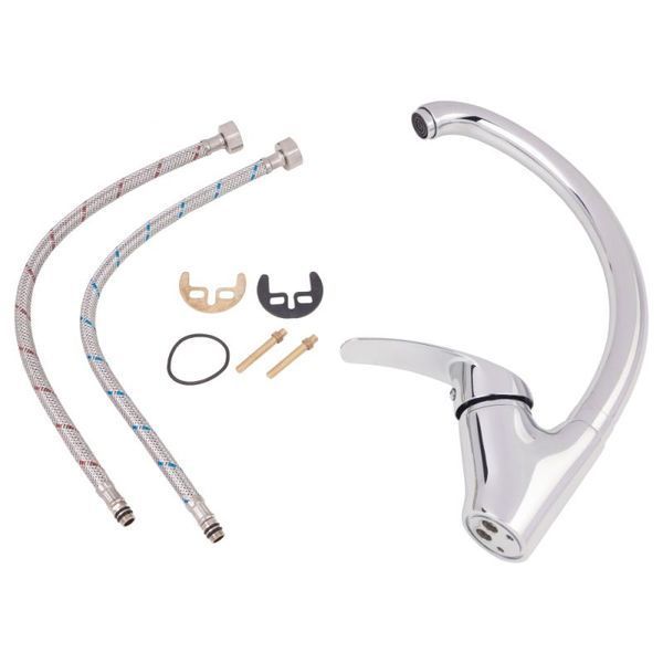 Смеситель для кухни Lidz Mars 007 (k35) LDMAR007CRM34856 Chrome SD00040960 фото