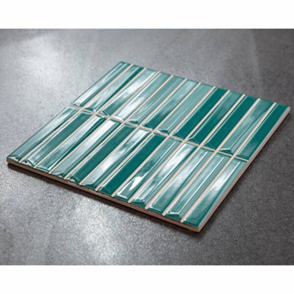 Плитка Monopole Ceramica Melody Turquoise Brillo 20x20 см 583711 фото