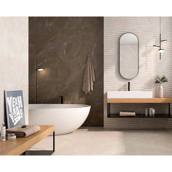 Плитка Opoczno Teneza Brown Glossy 29,7х60 см 562522 фото