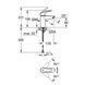 Змішувач для раковини Grohe Eurosmart 32467003 539366 фото 4
