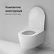 Унитаз подвесной AM.PM Func CFA1903SC с сиденьем микролифт с технологией смыва AquaSpin 602714 фото 10