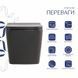 Унітаз підвісний Tern Ultra Quiet 490&times;365&times;325&nbsp;мм, Anthracite, з сидінням Slim Duroplast / Soft-close / Quick Release QT17332303ASAN Qtap SD00054288 фото 2