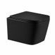 Унітаз підвісний Qtap Crow Ultra Quiet 485&times;340&times;290 мм, Matt Black, з сидінням Slim Duroplast/ Soft-close/ Quick Release QT05335171MB SD00054229 фото 1