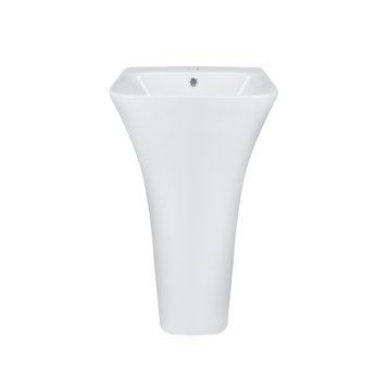 Раковина напольная моноблок Qtap Crow 450x435x835 White QT0511G315WN SD00053087 фото