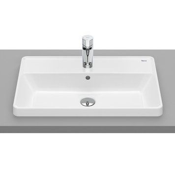 GAP умивальник 60*39см, вбуд., прямокутний, з отвором пiд змiшувач 83973 фото