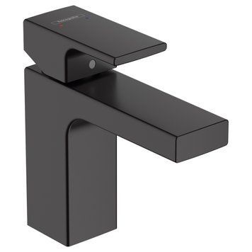 VERNIS SHAPE змішувач для умивальника 100, чорний матовий 81643 фото