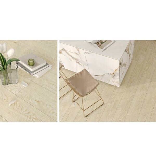 Керамограніт Cersanit Emberwood Beige Mat Rect** 19,8x119,8 см 579342 фото