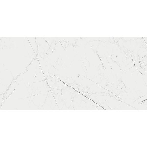 Керамограніт Cerrad Gres Marmo Thassos White Poler 79,7х159,7 см 529974 фото