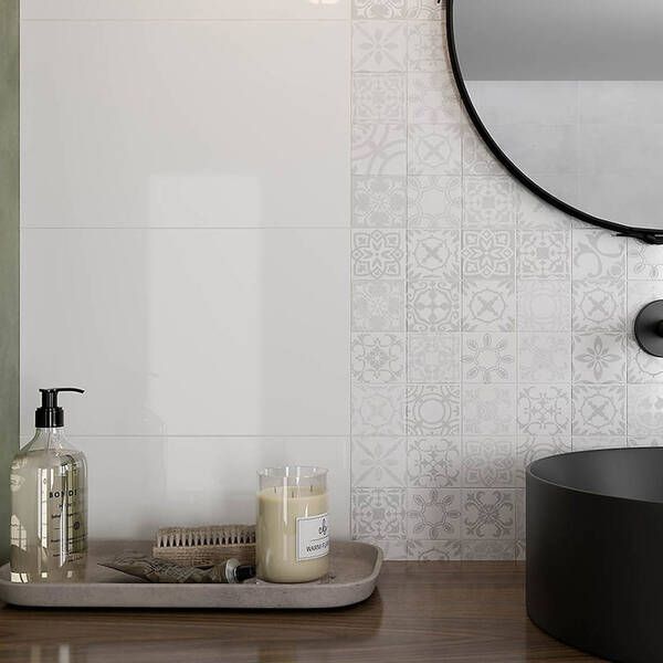 Плитка Cersanit Rika White Glossy 25x40 см 541473 фото