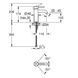 Змішувач для раковини Grohe Essence 24172KF1 S-розмір, чорний матовий 542642 фото 3