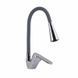 Змішувач для кухні Lidz Tani 008F3 з гнучким виливом (k40) LDTAN008F3GCR39507 Grey / Chrome SD00045611 фото 1