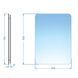 Зеркало Devit Basic 4500700 500х700 мм закругленное 592827 фото 3