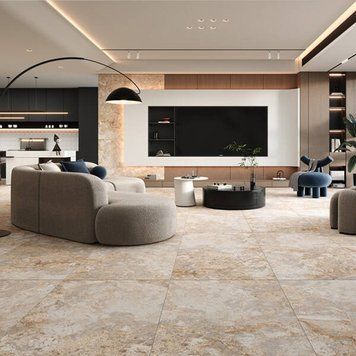 Керамограграніт Almera Ceramica-2 Brescia Gold 79,8x159,8 см 582881 фото